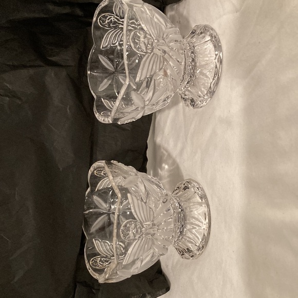 Gorham Angels Of Peace Hurricanes, Set Of 2 (Includes 2 Candels) - Picture 6 of 9